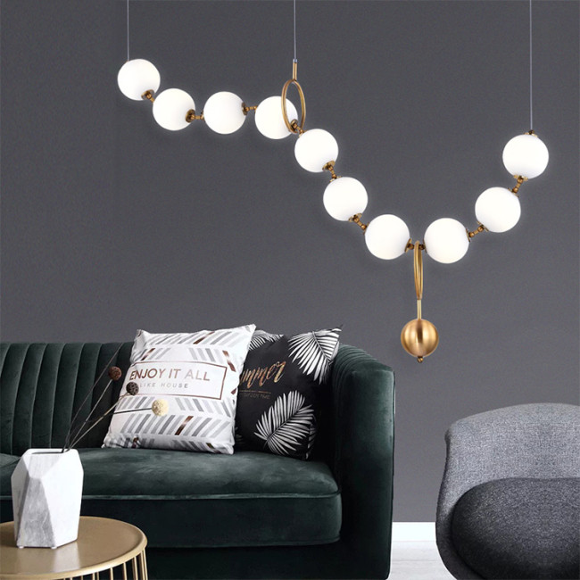 Подвесная люстра Delight Collection 10222P/10 gold Подвесная люстра Delight Collection 10222P/10 gold