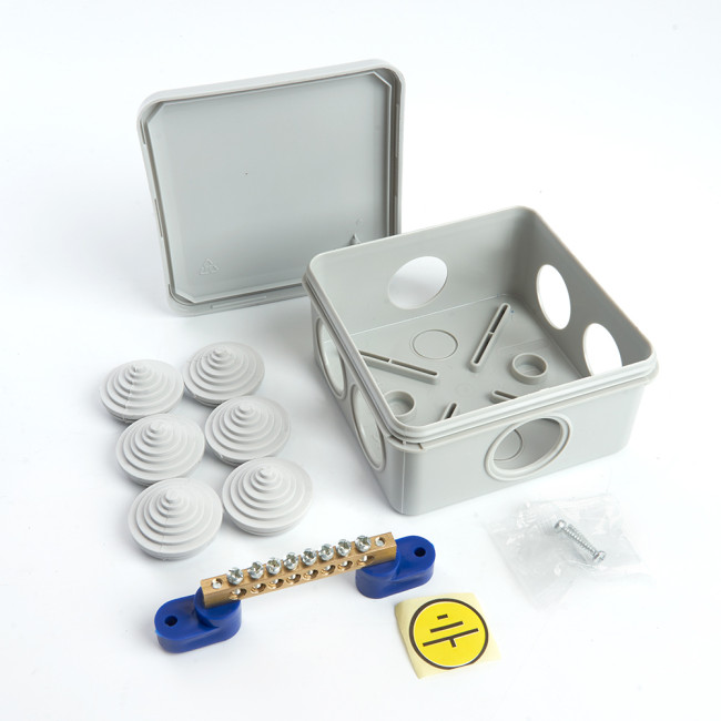 Коробка разветвительная уравнивания потенциалов Stekker EBX20-36-55 49001 Коробка разветвительная уравнивания потенциалов Stekker EBX20-36-55 49001