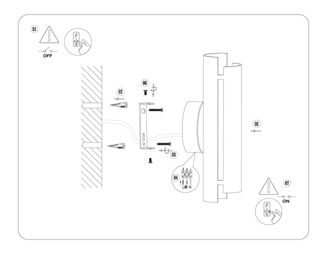 Настенный светильник Ambrella Light Techno family TN71331