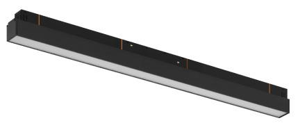 Трековый магнитный светильник iLedex Vision 4822-001-L600-24W-110DG-3000K-BK