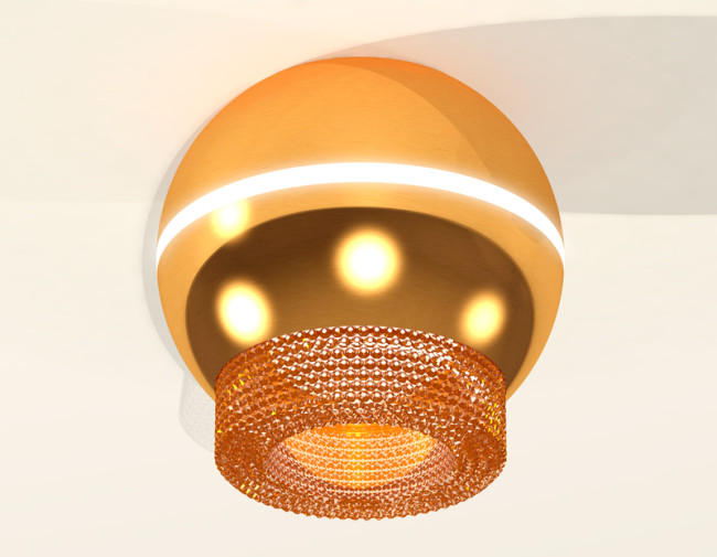 Накладной светильник с дополнительной подсветкой Ambrella Light Techno XS1105020 (C1105, N7195) Накладной светильник с дополнительной подсветкой Ambrella Light Techno XS1105020 (C1105, N7195)