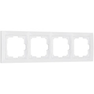 Рамка на 4 поста Werkel Snabb basic белый W0042001 4690389161414