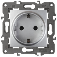 Розетка 2P+E Schuko со шторками Эра 14-2102-03 Б0034274