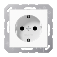 Розетка 2K+З Jung A1520WW