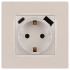 Розетка со шторками с USB type-A+C Эра 12-4108-15 Б0067767 Розетка со шторками с USB type-A+C Эра 12-4108-15 Б0067767