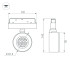 Трековый магнитный светильник Arlight MAG-ORIENT-POINT-R80-12W Warm3000 047141 Трековый магнитный светильник Arlight MAG-ORIENT-POINT-R80-12W Warm3000 047141