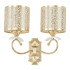 Бра Arte Milano Florentia-9787 309787/2W Wh/Gd