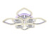 Потолочная светодиодная люстра Ambrella Light Acrylica Ice FA283 Потолочная светодиодная люстра Ambrella Light Acrylica Ice FA283