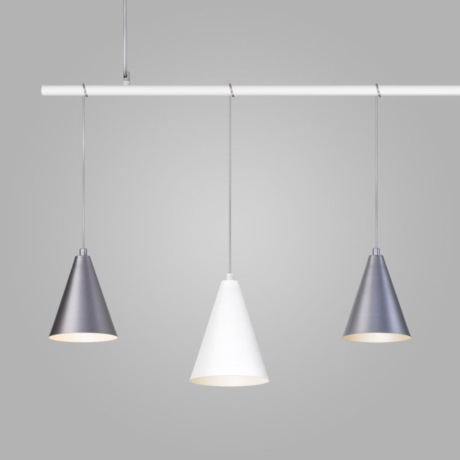 Подвесная люстра Eurosvet Castle 50088/5 белый/серебро