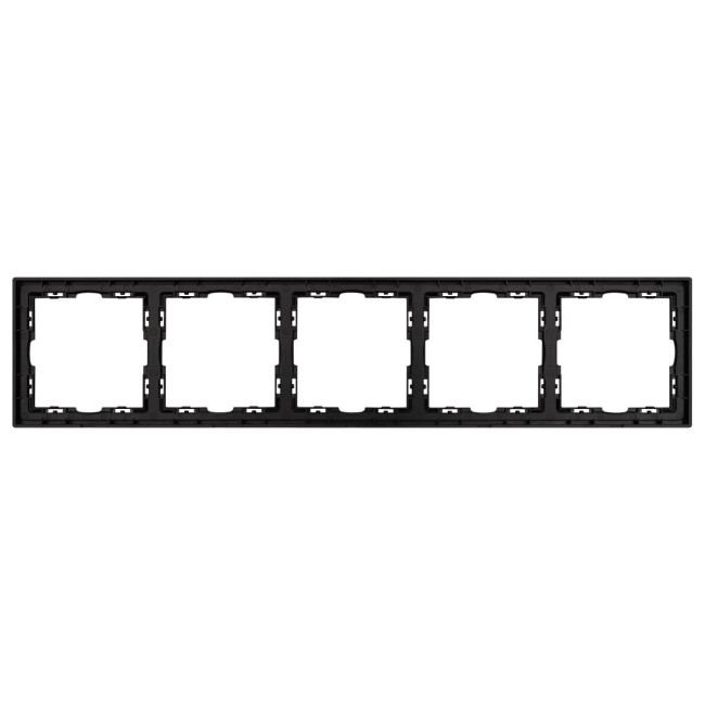 Рамка пластиковая Arlight FRM-NOBE-SFPL-5-BK 054228