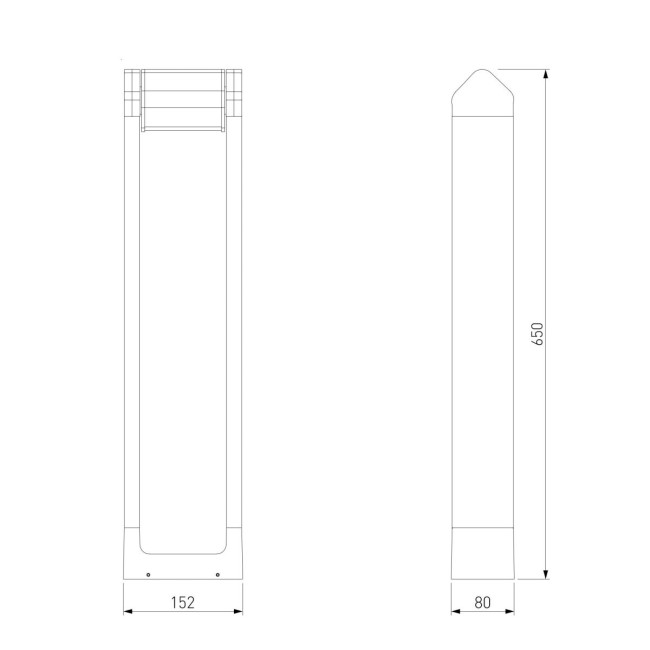 Ландшафтный светильник Elektrostandard DORS 35163/F черный 4690389219313 a072078 Ландшафтный светильник Elektrostandard DORS 35163/F черный 4690389219313 a072078