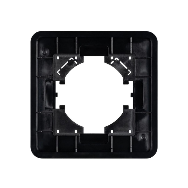 Рамка алюминиевая на 1 пост Arlight FRM-AKIRY-AL-1-BK 049681