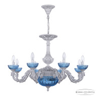 Подвесная люстра Bohemia Ivele Crystal AL79101P/8/250 WMN P Aquamarine/M-1G Подвесная люстра Bohemia Ivele Crystal AL79101P/8/250 WMN P Aquamarine/M-1G