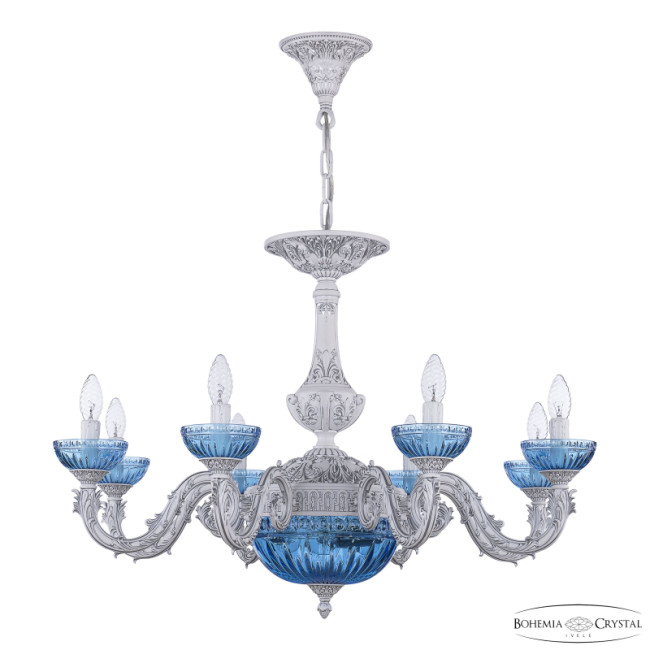 Подвесная люстра Bohemia Ivele Crystal AL79101P/8/250 WMN P Aquamarine/M-1G Подвесная люстра Bohemia Ivele Crystal AL79101P/8/250 WMN P Aquamarine/M-1G