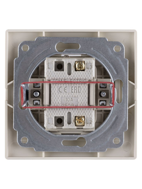 Выключатель одноклавишный с подсветкой Таймыр TDM Electric SQ1814-0104 Выключатель одноклавишный с подсветкой Таймыр TDM Electric SQ1814-0104