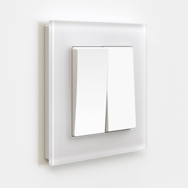 Выключатель двухклавишный Werkel 4690389184611 W1120061 Выключатель двухклавишный Werkel 4690389184611 W1120061