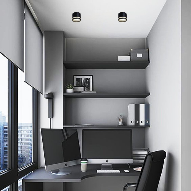 Накладной светильник Reluce 53002-9.5-001LD GX53 BK Накладной светильник Reluce 53002-9.5-001LD GX53 BK