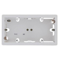 Коробка накладного монтажа 2-постовая Legrand Galea Valena белая 776182