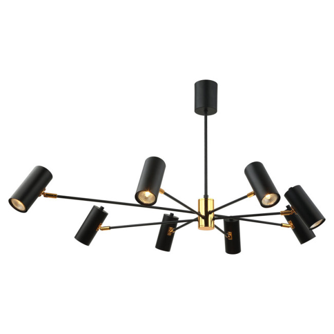 Люстра на штанге Lussole Loft Duncan LSP-8252 Люстра на штанге Lussole Loft Duncan LSP-8252