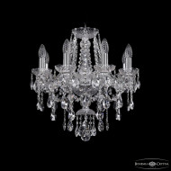 Подвесная люстра Bohemia Ivele Crystal 1415/8/165 Ni