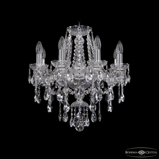 Подвесная люстра Bohemia Ivele Crystal 1415/8/165 Ni Подвесная люстра Bohemia Ivele Crystal 1415/8/165 Ni