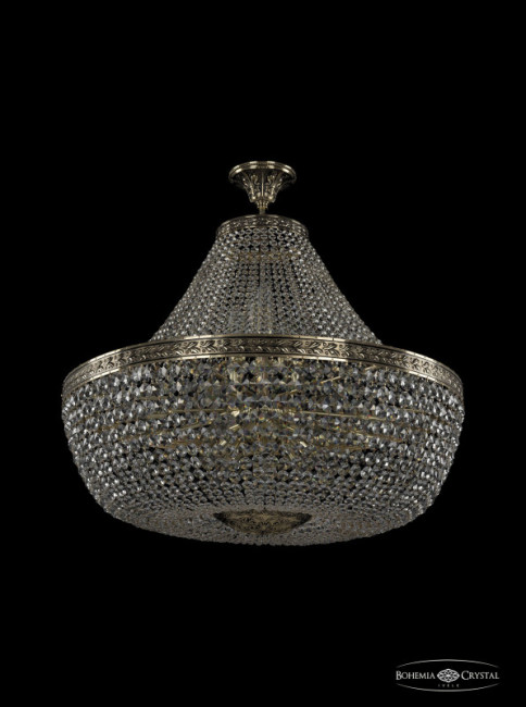 Люстра на штанге Bohemia Ivele Crystal 19111/H1/80IV GB Люстра на штанге Bohemia Ivele Crystal 19111/H1/80IV GB