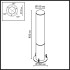Ландшафтный светильник Odeon Light Nature Cortena 7180/22GL Ландшафтный светильник Odeon Light Nature Cortena 7180/22GL