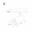 Трековый светодиодный светильник Arlight LGD-Nika-4TR-R100-30W Warm3000 031173 Трековый светодиодный светильник Arlight LGD-Nika-4TR-R100-30W Warm3000 031173