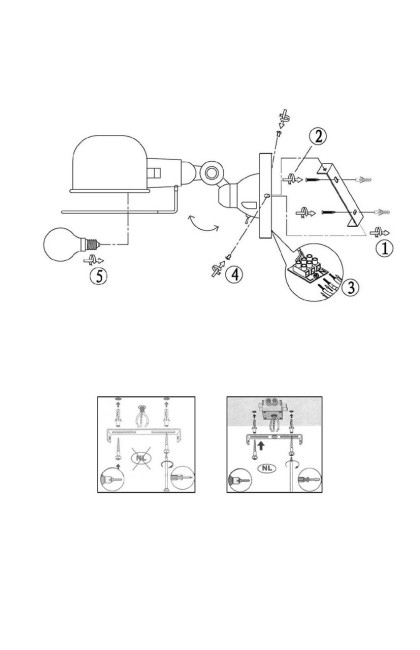 Бра Lucide Honore 45252/01/97 Бра Lucide Honore 45252/01/97