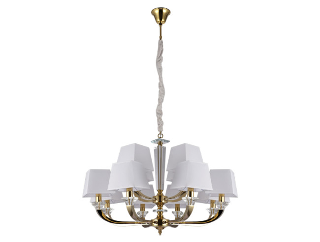 Подвесная люстра Newport 11408+4/C gold М0067899 Подвесная люстра Newport 11408+4/C gold М0067899