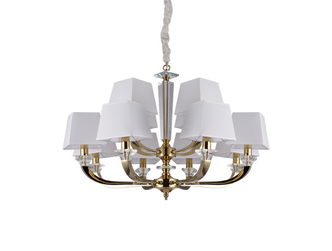 Подвесная люстра Newport 11408+4/C gold М0067899 Подвесная люстра Newport 11408+4/C gold М0067899