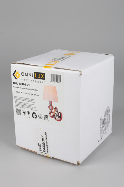 Бра Omnilux Mozatte OML-72401-01 Бра Omnilux Mozatte OML-72401-01