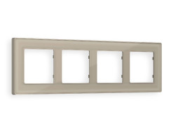 Рамка четырехместная Ambrella Volt Arctic AF580364