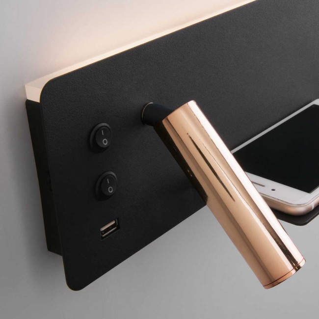 Светодиодный спот Elektrostandard Fant R LED чёрный/золото MRL LED 1113 4690389168390 Светодиодный спот Elektrostandard Fant R LED чёрный/золото MRL LED 1113 4690389168390