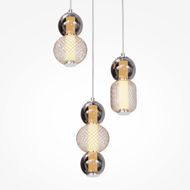 Подвесной светильник Maytoni Drop MOD273PL-L33CH3K Подвесной светильник Maytoni Drop MOD273PL-L33CH3K