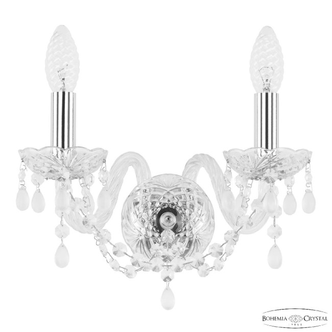 Бра Bohemia Ivele Crystal 112B/2/141 Ni V0300 Бра Bohemia Ivele Crystal 112B/2/141 Ni V0300