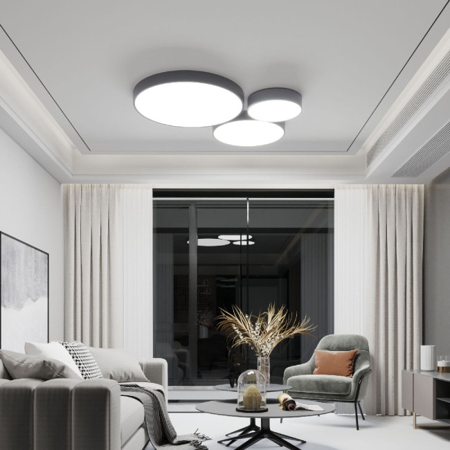 Потолочный светильник Eurosvet Entire 90320/1 серый a062835