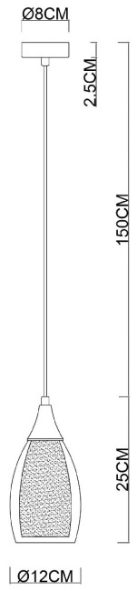 Подвесной светильник Arte Lamp Barry A7951SP-1GO Подвесной светильник Arte Lamp Barry A7951SP-1GO