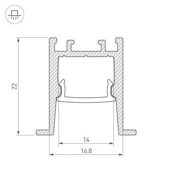 Профиль Arlight SL-COMFORT 031771