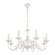 Подвесная люстра Arte Milano 342620/8 WT+SL Подвесная люстра Arte Milano 342620/8 WT+SL