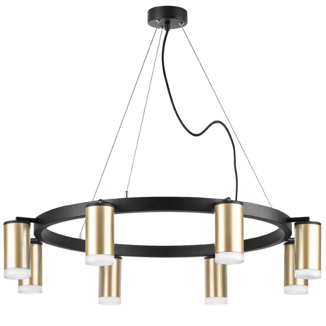 Подвесная люстра Lightstar Rullo (571018+214440-8+202430-8) LR0184080 Подвесная люстра Lightstar Rullo (571018+214440-8+202430-8) LR0184080