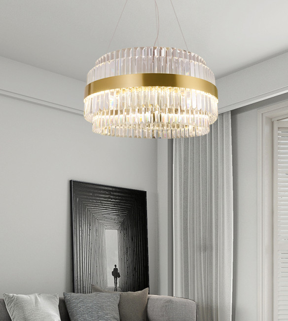 Подвесная люстра Delight Collection Liberty 5515-800 br. titanium gold Подвесная люстра Delight Collection Liberty 5515-800 br. titanium gold