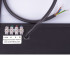 Светодиодная панель Uniel UL-00012597 ULO-K16B 2x22W/4000K/L100 5W/RGB IP44 BLACK