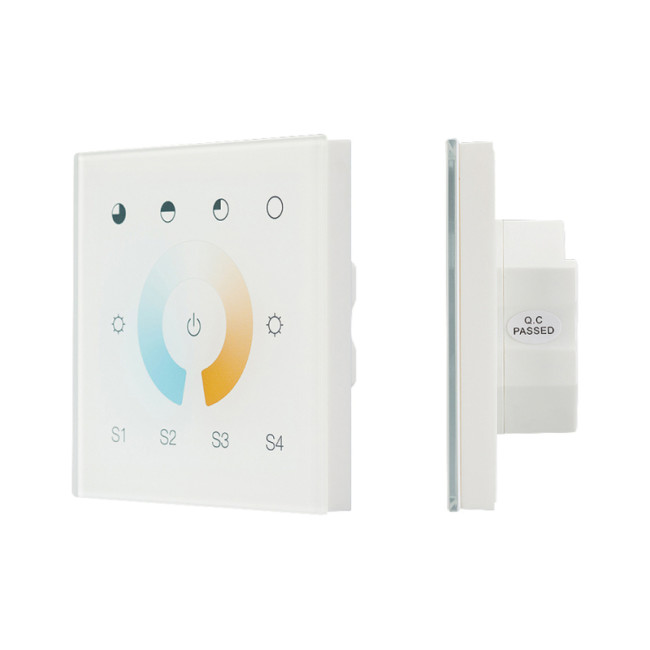 Сенсорная панель Arlight DALI-901-11-1G-4SC-MIX-DT8-IN White BUS/230V 037196 Сенсорная панель Arlight DALI-901-11-1G-4SC-MIX-DT8-IN White BUS/230V 037196