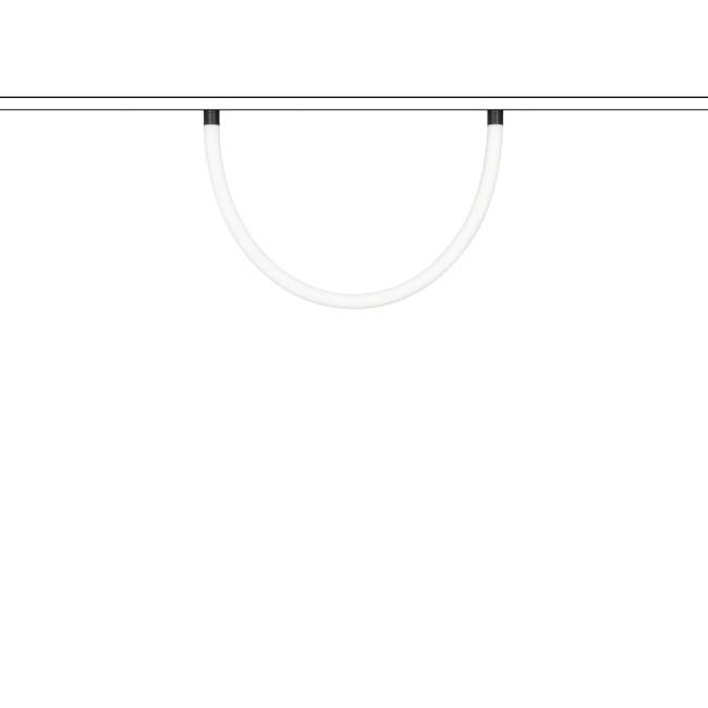Трековый магнитный светильник Arlight MAG-ORIENT-TUBE-ELASTIC-2620-R30-L1000-14W Day4000 (BK, 360 deg, 48V) 041643