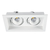 Встраиваемый светодиодный светильник Lucia Tucci Pixel 112.2-7W*2-WT Встраиваемый светодиодный светильник Lucia Tucci Pixel 112.2-7W*2-WT