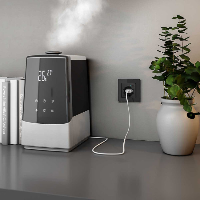 Розетка Wi-Fi Werkel черный матовый W1171608 4690389176098 Розетка Wi-Fi Werkel черный матовый W1171608 4690389176098