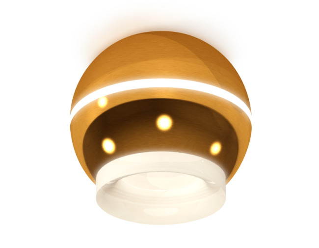 Накладной светильник с дополнительной подсветкой Ambrella Light Techno XS1105030 (C1105, N7165) Накладной светильник с дополнительной подсветкой Ambrella Light Techno XS1105030 (C1105, N7165)