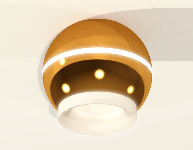 Накладной светильник с дополнительной подсветкой Ambrella Light Techno XS1105030 (C1105, N7165) Накладной светильник с дополнительной подсветкой Ambrella Light Techno XS1105030 (C1105, N7165)