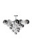 Люстра на штанге Garda Decor K2KG1275P-16 Люстра на штанге Garda Decor K2KG1275P-16